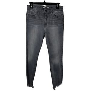 Joes Jeans Gray Skinny Francine Ankle Cotton Blend Jeans Size 28